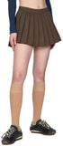 Meve Pleated Short Skirt