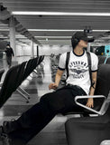 Printing Ringer Short Sleeve T-shirt
