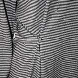 (Brushed) MULTI-BUTTON STRIPE LONGSLEEVE