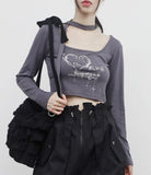 Cozen Printed T-Shirt (Mini Strap Set)