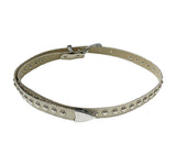 bohemian studded long leather belt