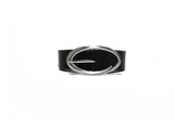 Signature Oval Real Leather Belt