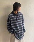 Coenkey Stripe Collar Over Tee