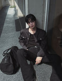 Geo Pocket Tweed Jacket