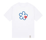 Line Flower Heart Logo Short Sleeve Tee