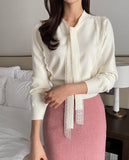 Narelle Lace Tie Knit