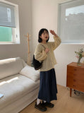 Calan Cotton Banding Long Skirt