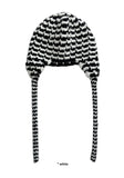 STRIPE STRAP BEANIE