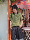 Belu Stripe Collar Short Sleeve T-shirt