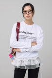 Cupin frill cover short skirt