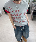 Pad Lettering Crop Short Sleeve Tee