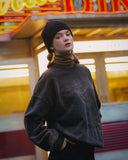 Run Picture Dyeing Sweatshirt
