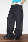 LINEAR POCKET WIDE DENIM