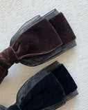 Velvet Sheering Ribbon Hairpin