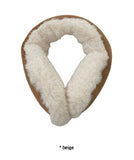 SUEDE FUR EARMUFFS