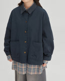 [BAONHAUS] Kohani color collar work jacket