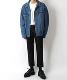 Oversize denim jacket Blue