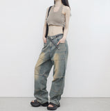 Trea eyelet keyring belt