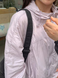 Tsukuhi Summer Hood Windbreaker Jumper