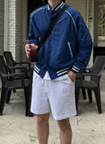 Matte varsity jacket