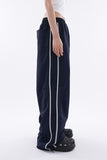 Code track line nylon banding pants