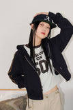 TRACK LINE HOOD ZIP-UP