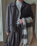 Sain Flap Pocket Crop Single Jacket