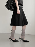 Lace See-through Open-toe Leg Warmers