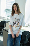 DTP Crayon Cat Short Sleeve Tee