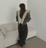 Unique Vintage Fur Full Lining Padding Jacket