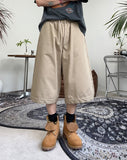 Weave Reverse Patch Bermuda Shorts