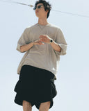 [AG] Rib stop Cargo Half Pants