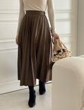 Geullise Pleated Banding Skirt