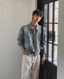 Debor Washed Denim Trucker Jacket