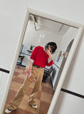 Haze Flare Cotton Pants
