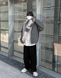 Card corduroy pants