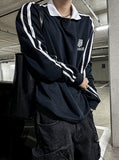 Arc track collar tee
