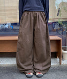 [BAONHAUS] Hokyo Star Color Matching Banding Wide Pants