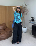 Road Balloon String Nylon Pants