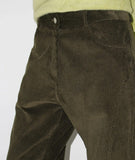 CURVED CORDUROY BOOTCUT PANTS