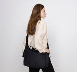 Cross Curved Messenger Bag