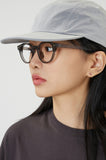 Clear round eyewear