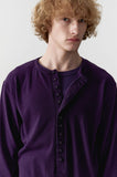 covered button henley