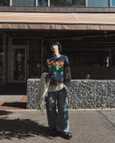 Autumn Snap Balloon Wide Denim