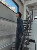 Hamb Work Patch Denim Shirt