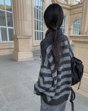 Hobi overfit striped knit