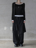 Orb Pocket Pintuck Slacks