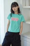 Pop Strawberry Crop Short Sleeve Tee
