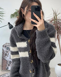 Sandy High Neck Cardigan