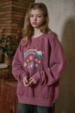 Wonderland Raglan Pigment Sweatshirt